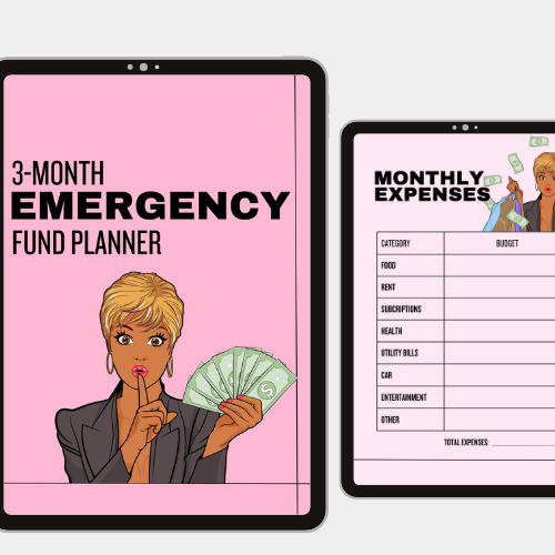 3-Month Emergency Fund Planner