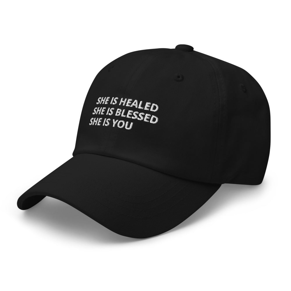 dad hat, baseball cap, baseball hats, self-love, women hats, Empower, heal, blessed